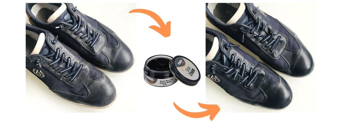 Modrý Krém na boty Shoe Cream TRG the One Midnight 116